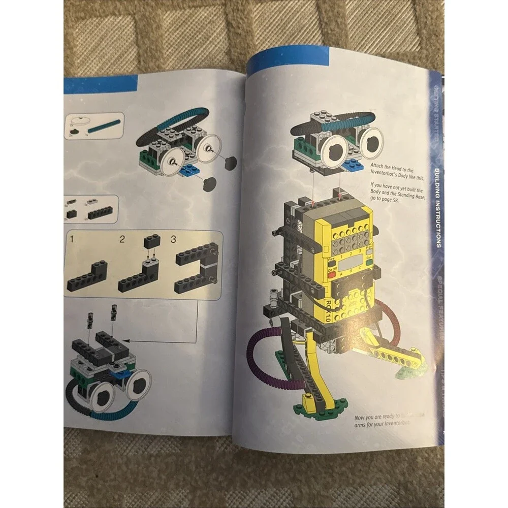 LEGO MINDSTORMS: Robotics Invention System 1.5  BOOK ONLY 9747 Constructopedia